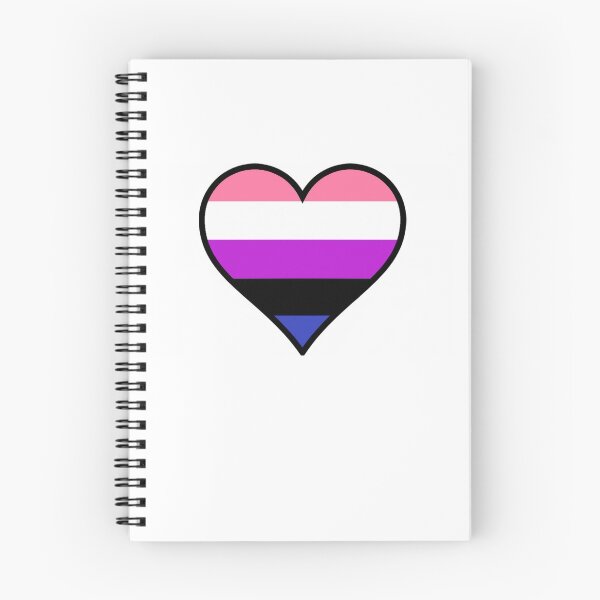Item preview, Gender Fluid Pride Heart designed and sold by Friend of Frogs.