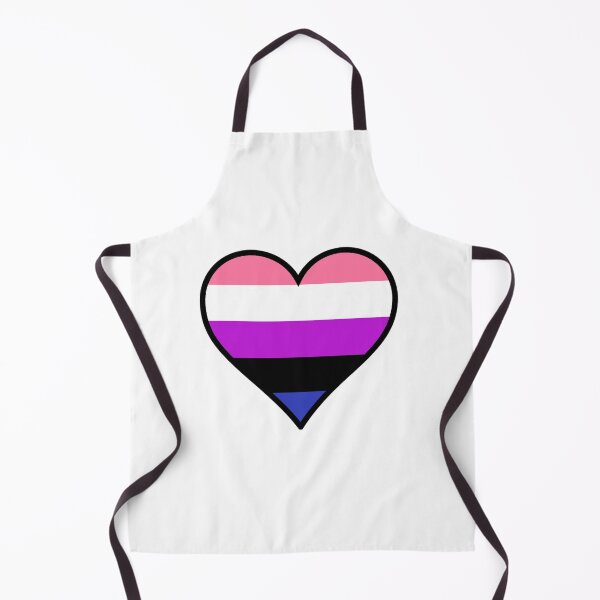 Item preview, Gender Fluid Pride Heart designed and sold by Friend of Frogs.