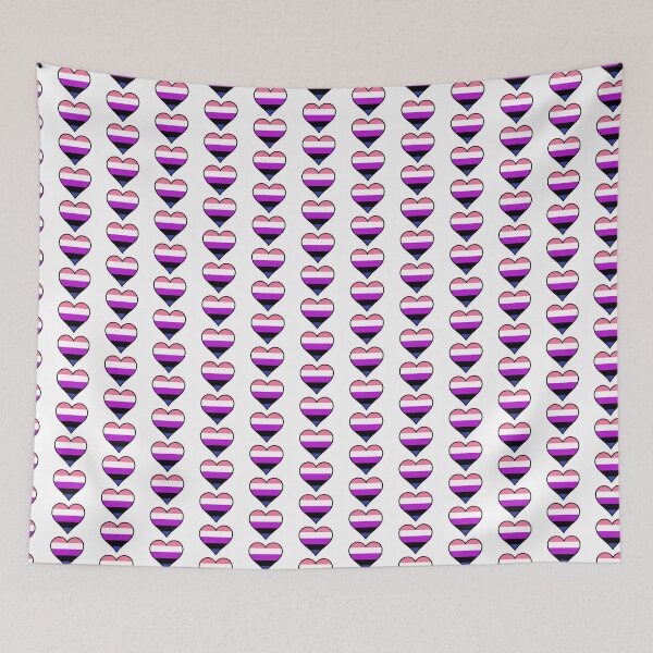 Item preview, Gender Fluid Pride Heart designed and sold by Friend of Frogs.