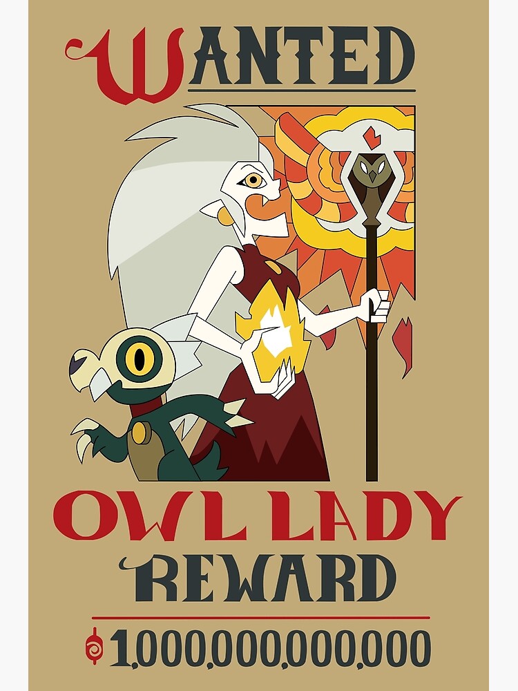 Lady Owl Poster by conizk