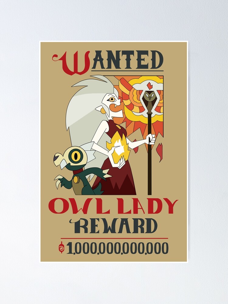 Alternate view of Lady Owl Poster Poster