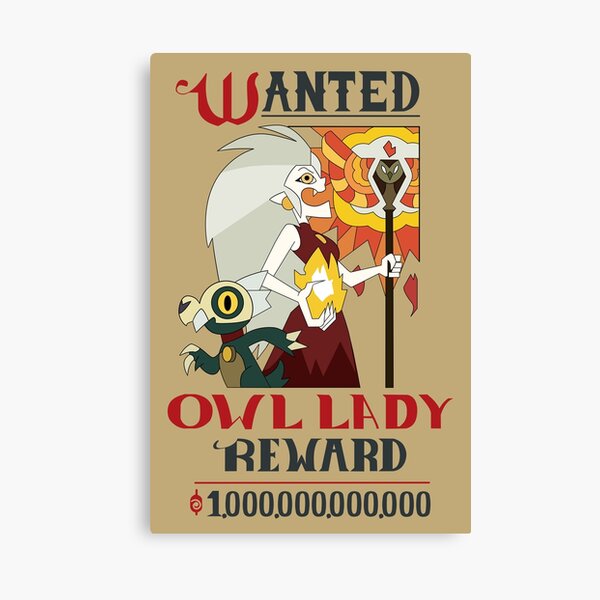 Item preview, Lady Owl Poster designed and sold by conizk.