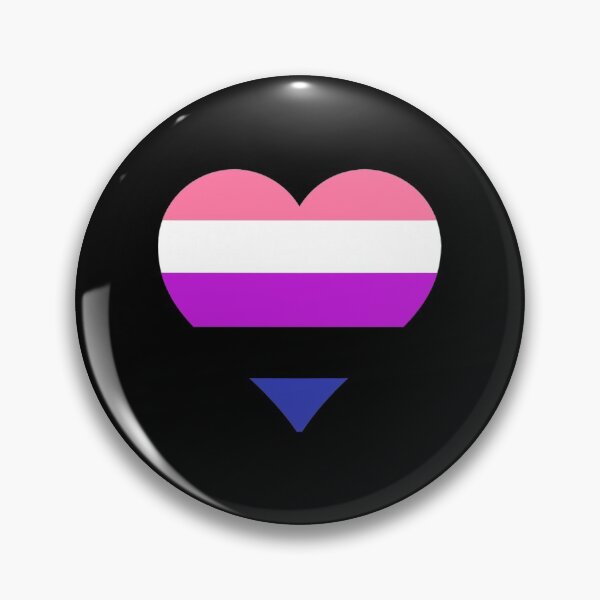 Item preview, Gender Fluid Pride Heart designed and sold by Friend of Frogs.
