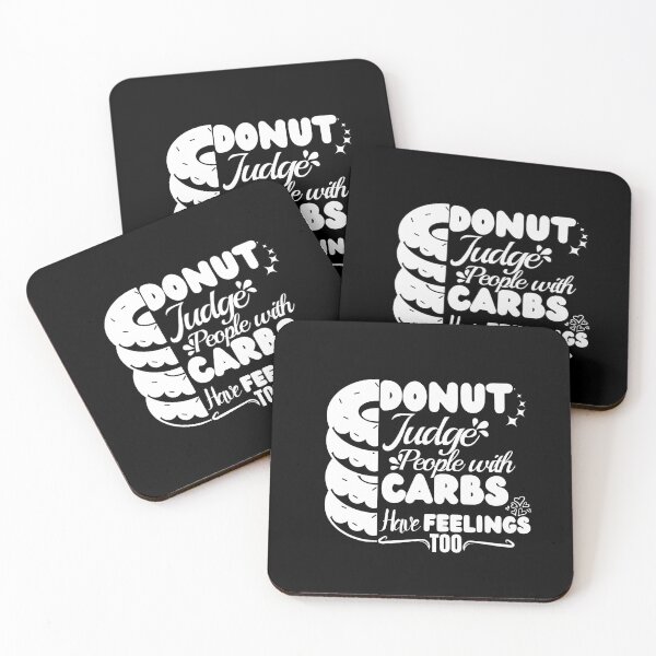 Item preview, Donut Judge Carbs and People Feelings-Funny Quotes designed and sold by Mary Maple.