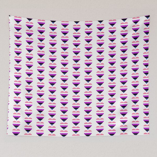 Item preview, Gender Fluid Pride Heart designed and sold by Friend of Frogs.