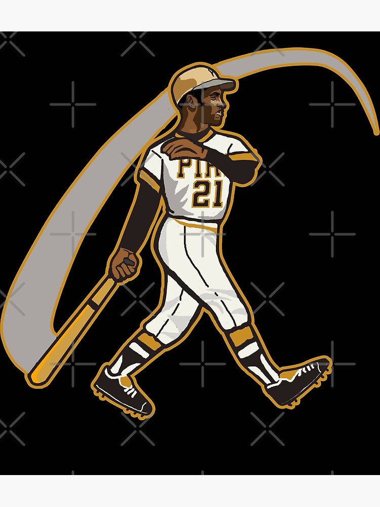 Vintage Pittsburgh Pirates Roberto Clemente Throwback Baseball 