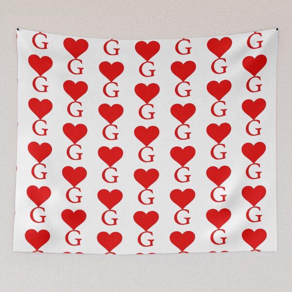 Item preview, Heart with letter initial G designed and sold by ronaldsonou.