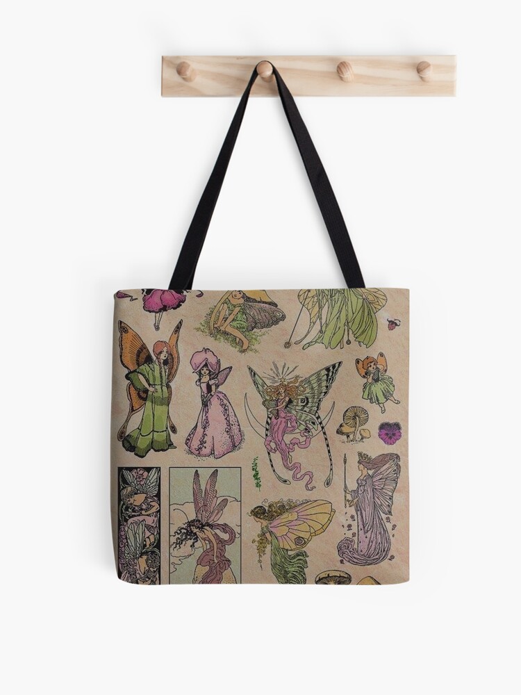 Sadnyy Women's Tote Bag Aesthetic Shoulder Handbags Crochet Purse Fairy  Grunge Tote Bags Cute canvas tote