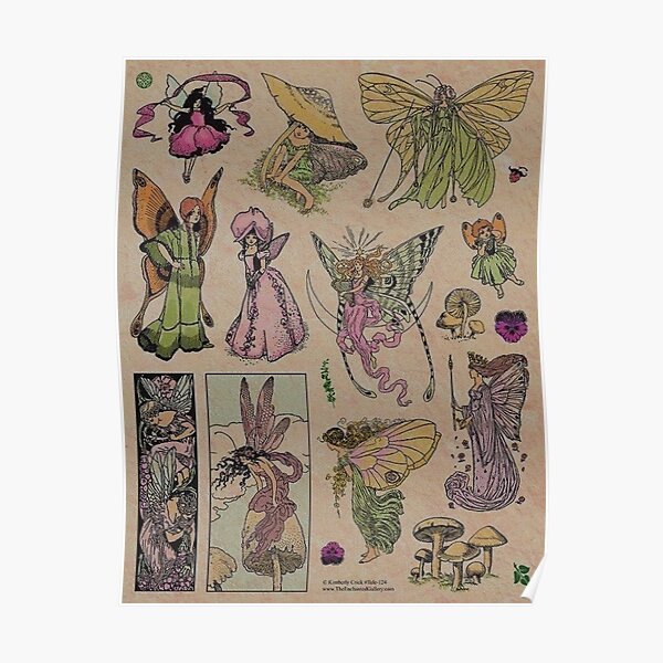 Fairy Grunge Poster