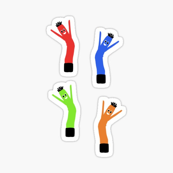 Item preview, Inflatable Tube Man Pattern designed and sold by MtAvens-Digital.