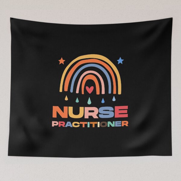 Item preview, Nurse Practitioner Rainbow designed and sold by Thevulcano.