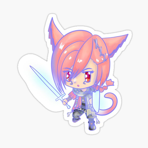 G'raha Tia Tank Chibi Sticker
