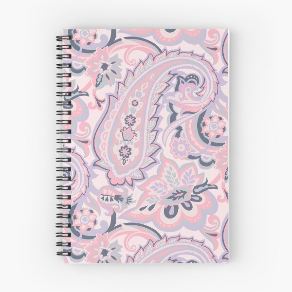 Item preview, Retro Floral Lilac Boteh designed and sold by lolabekstudio.