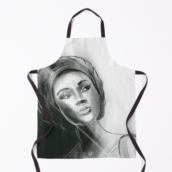 Item preview, Portrait of woman charcoal designed and sold by Mashusha-art.