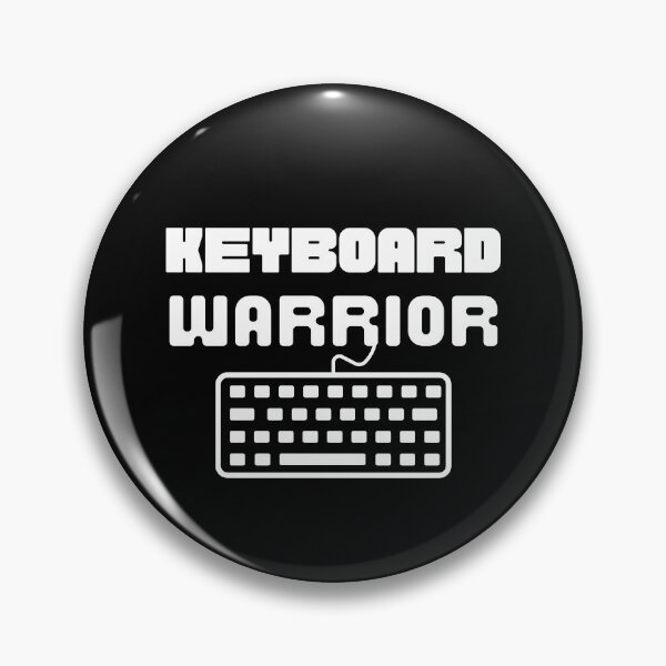 Item preview, Keyboard Warrior, Funny Gaming Quotes designed and sold by QuotableAttire.