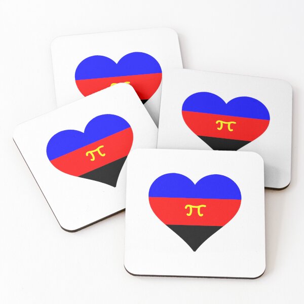 Item preview, Polymerous Pride Heart designed and sold by Friend of Frogs.
