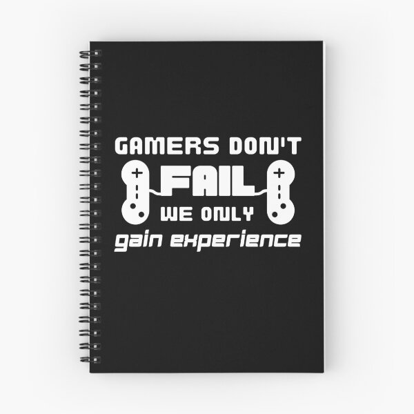 Item preview, Gamers Don't Fail We Only Gain Experience, Funny Gaming Quotes designed and sold by QuotableAttire.