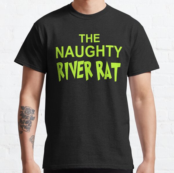 Matching Distressed Funny Beer Drinking River Rafting Hilarious River Rat Gift Classic T-Shirt
