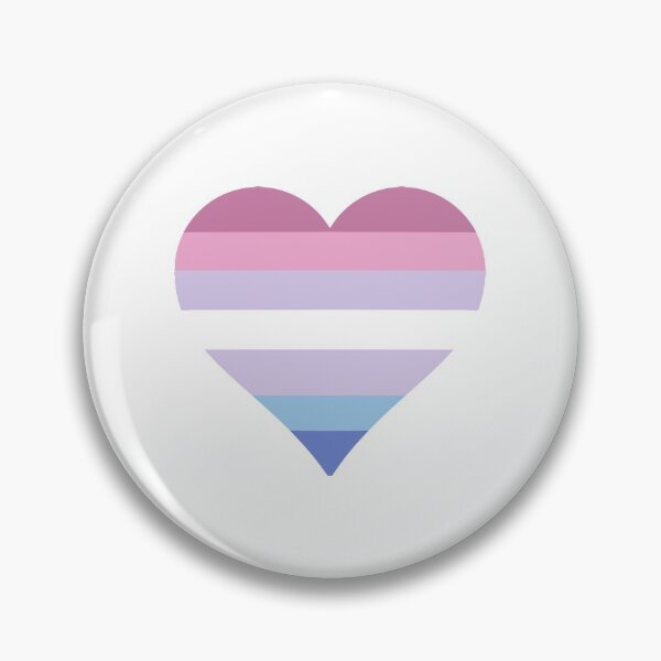 Item preview, Bigender Pride Heart designed and sold by Friend of Frogs.