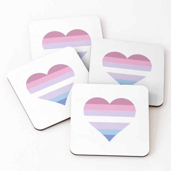 Item preview, Bigender Pride Heart designed and sold by Friend of Frogs.