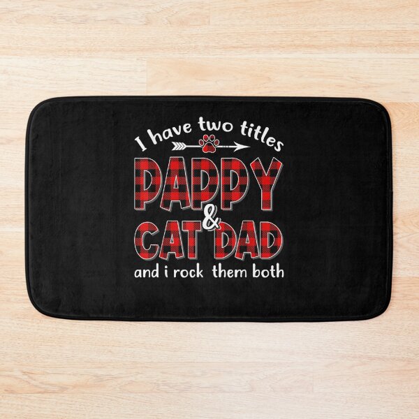 Item preview, I Have Two Titles Pappy And Cat Dad Fathers Day Family Gift  designed and sold by sheilase.