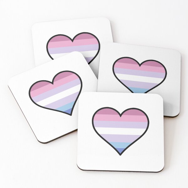 Item preview, Bigender Pride Heart designed and sold by Friend of Frogs.