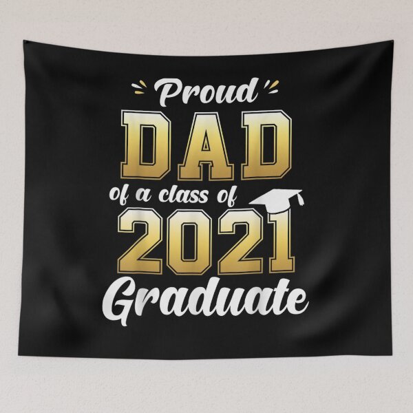 Item preview, Proud Dad Of A Class Of 2021 Graduate Senior 21 Gift  designed and sold by sheilase.