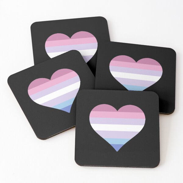 Item preview, Bigender Pride Heart designed and sold by Friend of Frogs.