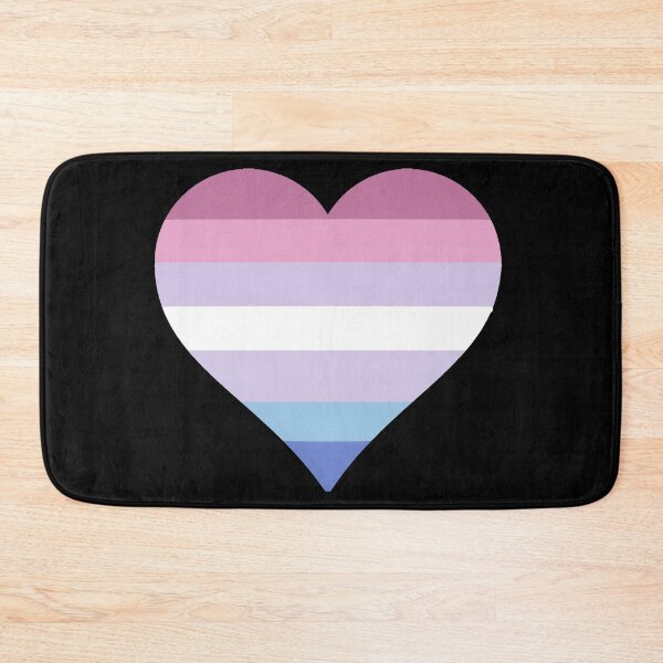 Item preview, Bigender Pride Heart designed and sold by Friend of Frogs.