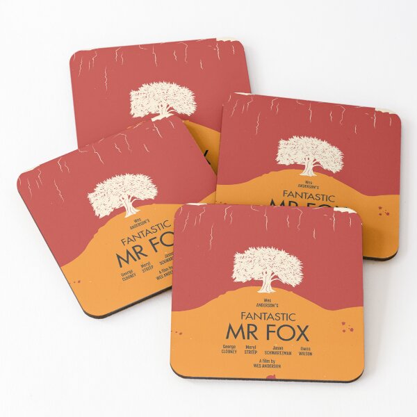 Item preview, Fantastic Mr. Fox alternative poster designed and sold by AshVibesXX.