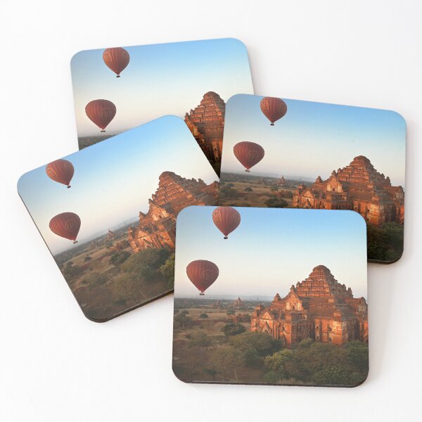 Item preview, Balloons Over Bagan designed and sold by Nicole Shea.