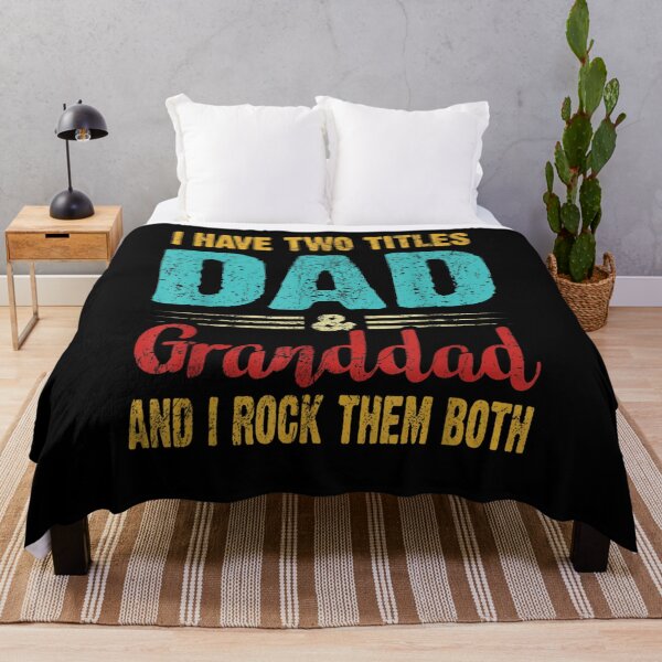 Item preview, I Have Two Titles Dad And Granddad And I Rock Them Both Gift  designed and sold by sheilase.