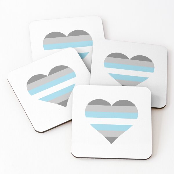 Item preview, Demiboy Pride Heart designed and sold by Friend of Frogs.