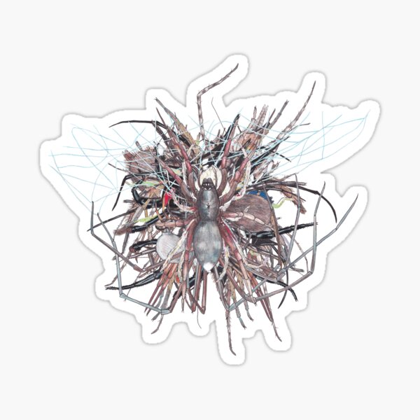 Spider jumble 1 Sticker