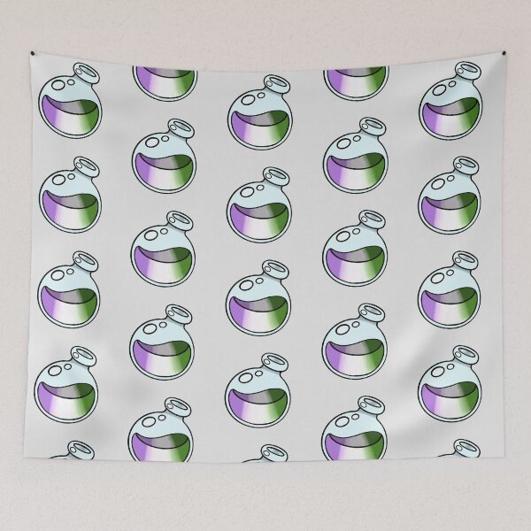 Item preview, Genderqueer Pride Potion designed and sold by DxrknessGxrl.
