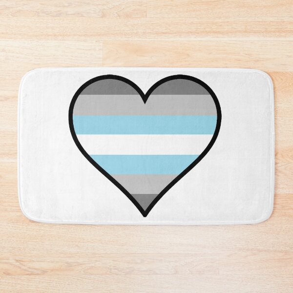 Item preview, Demiboy Pride Heart designed and sold by Friend of Frogs.
