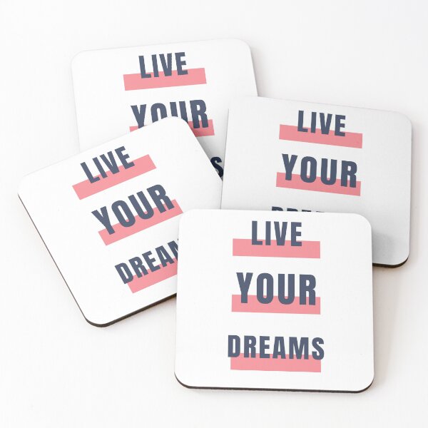 Item preview, LIVE YOUR DREAMS designed and sold by kh0l0d.