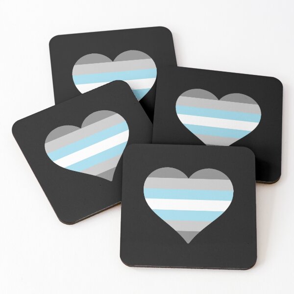 Item preview, Demiboy Pride Heart designed and sold by Friend of Frogs.