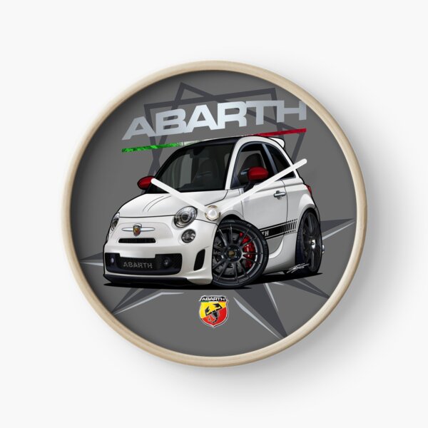 Abarth Clocks Redbubble