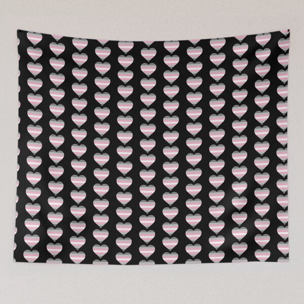 Item preview, Demigirl Pride Heart designed and sold by Friend of Frogs.