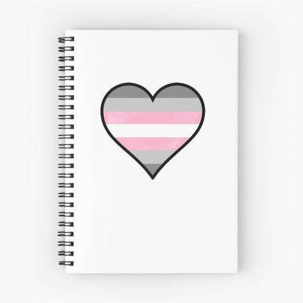 Item preview, Demigirl Pride Heart designed and sold by Friend of Frogs.