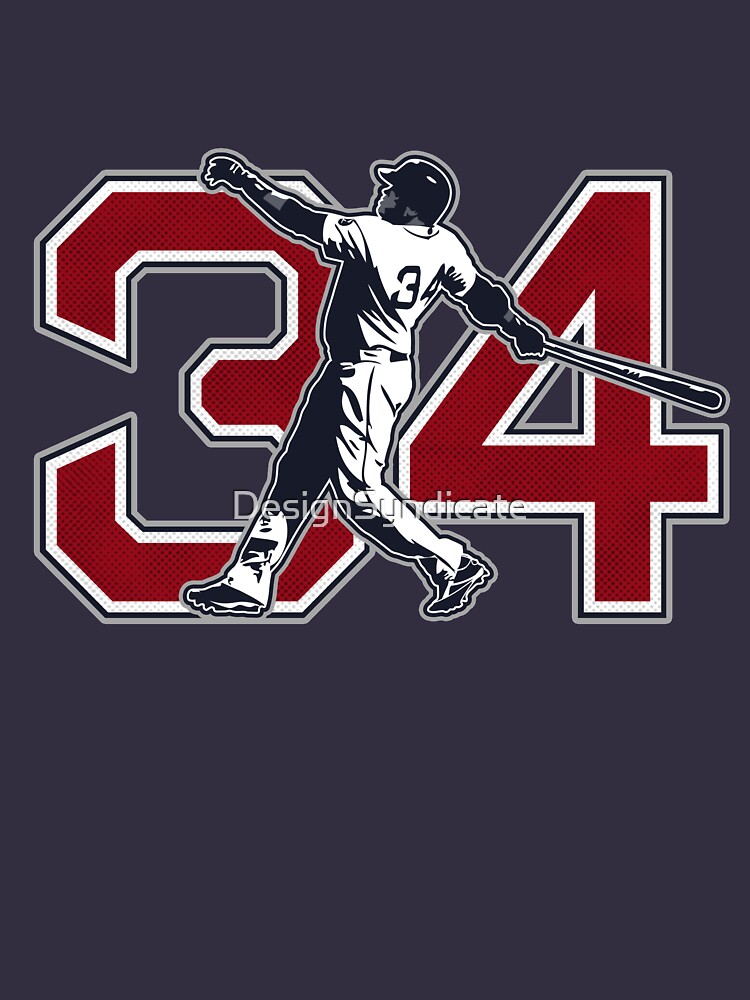 David Ortiz Big Papi 34ever Boston Baseball T Shirt