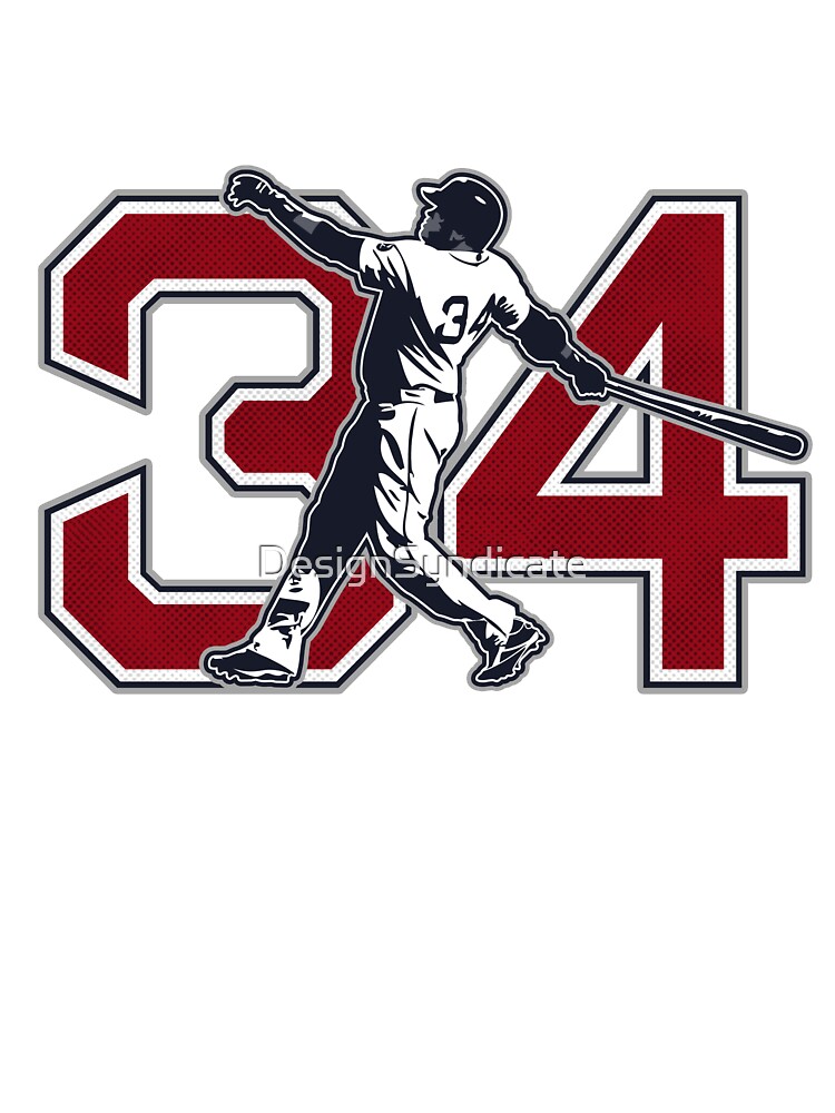 34 - Big Papi (original) Kids T-Shirt for Sale by DesignSyndicate