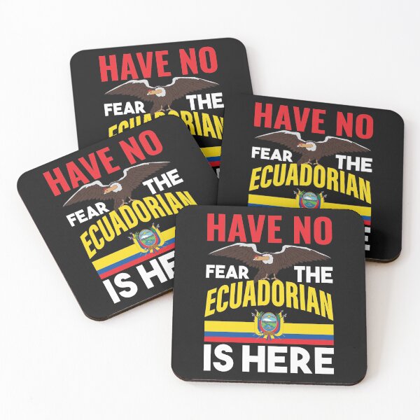 Item preview, Have No Fear The Ecuadorian  is Here -Patriotic Design designed and sold by obedtheartist.