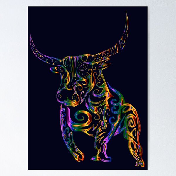 Tribal bull tattoo Stock Vector | Adobe Stock