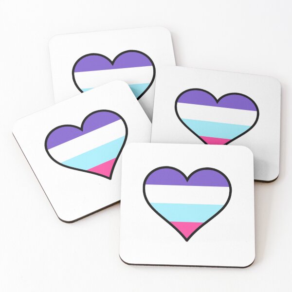 Item preview, Multisexul Pride Heart designed and sold by Friend of Frogs.