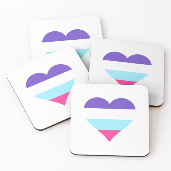 Item preview, Multisexul Pride Heart designed and sold by Friend of Frogs.