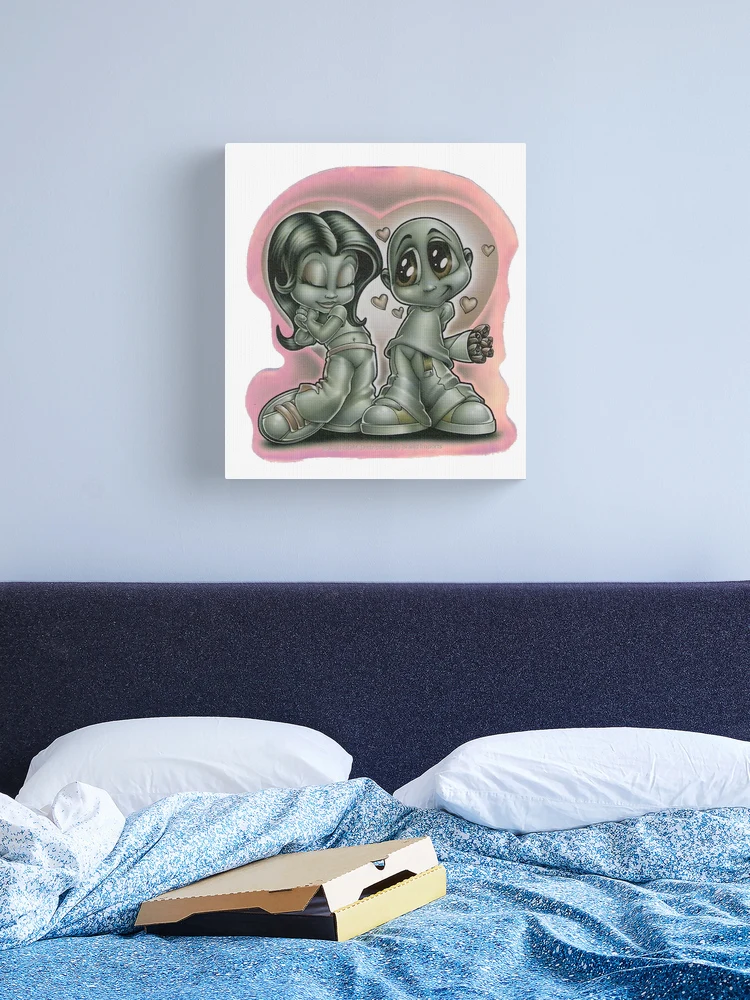 L amore vince sempre Love Conquers All Canvas Print / Canvas Art by  Scarebaby Design - Fine Art America