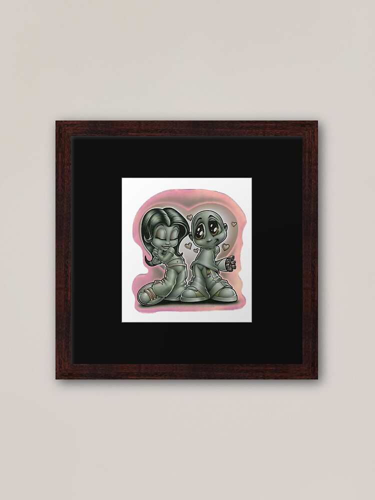  Fabiano, Marco 20x20 Black Ornate Framed Canvas Art Print  Titled: Paris Romance II: Posters & Prints