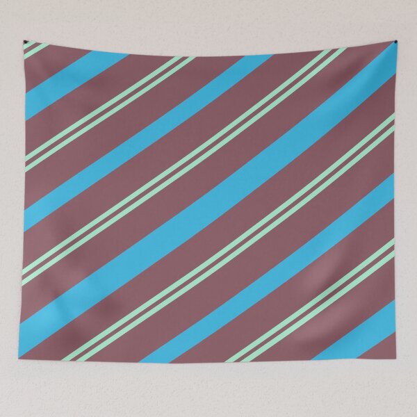 Item preview, Perfect Setup Red Blue Green Purple Stripes Pattern designed and sold by Sector18.